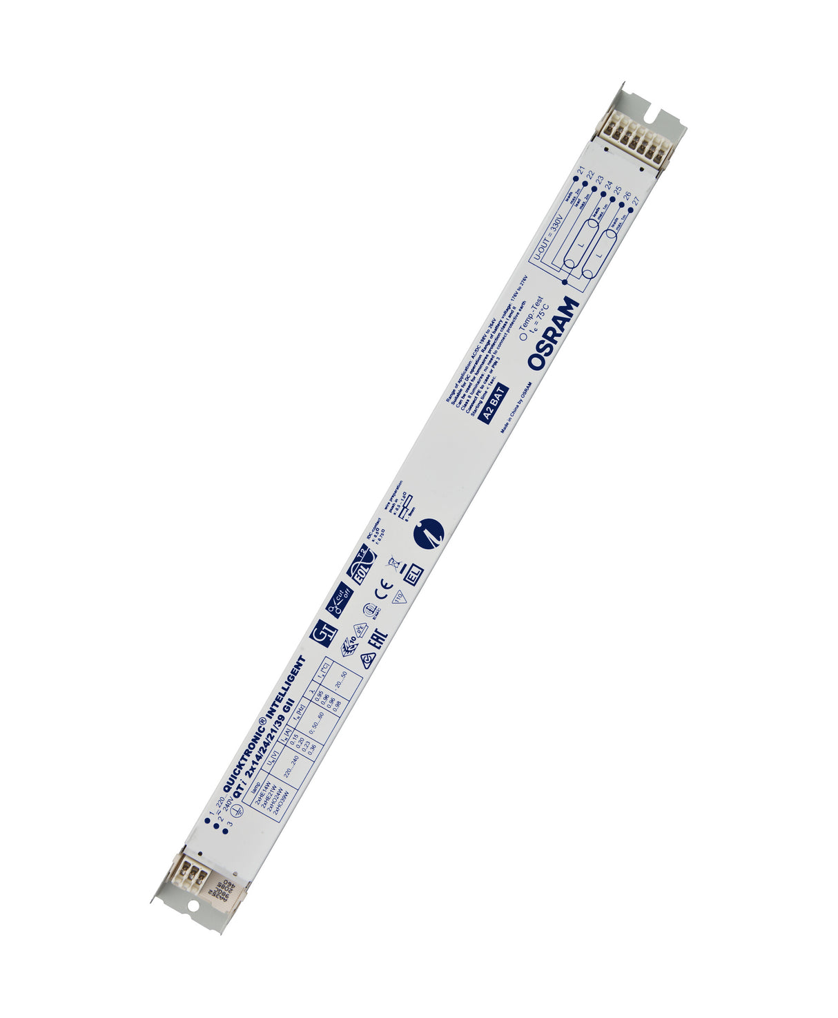 Ledvance/Osram QuickTronic QTI INTELLIGENT QTI 2X14/24/21/39/220-240GII