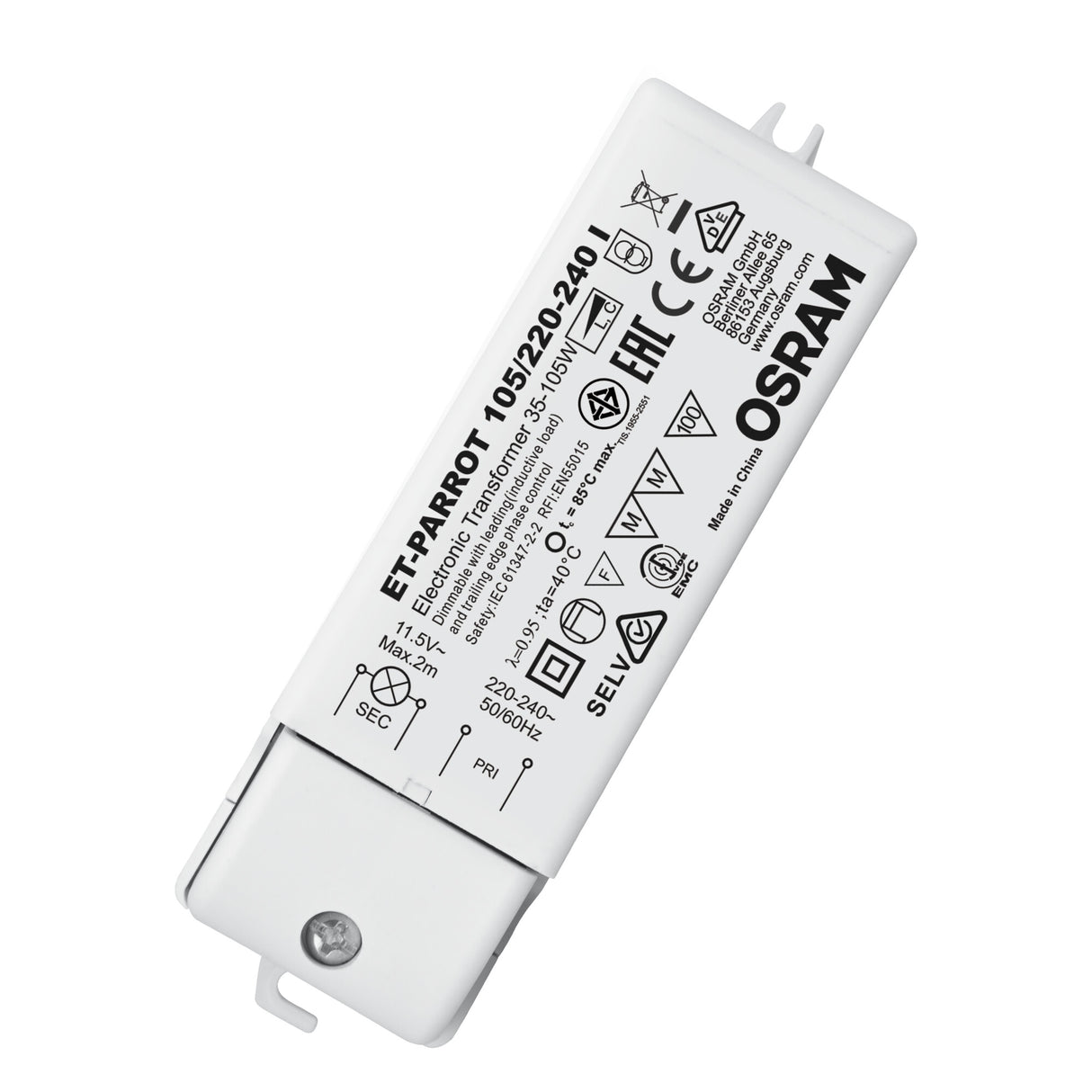 Ledvance/Osram Transformador ET PARROT ET PARROT 105/220-240