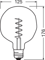 Ledvance/Osram Bombilla LED "Classic" E27 4,5W 180Lm 1600K 360º IP20 Regulable