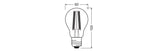 Ledvance/Osram Bombilla LED "Classic" E27 7,5W 865Lm 2400K 300º IP20