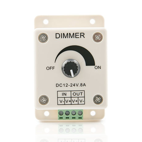 Dimmer para Tiras de LEDs  12-24VDC hasta 96/192W