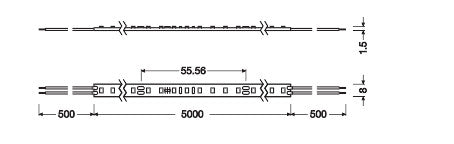 Tira de LEDs Ledvance EC Performance LS P-500/965/5  Regulable