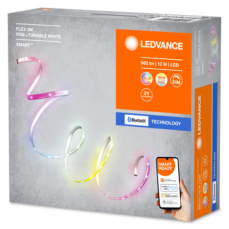 Tira LED Ledvance "Smart"   12W 900Lm 2000…6500K 110º IP20 Regulable