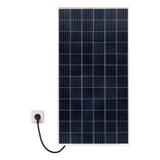 Kit Panel Portable AS SOLAR 330W Tier 1 Policristalino / Microinversor / Enchufe a corriente