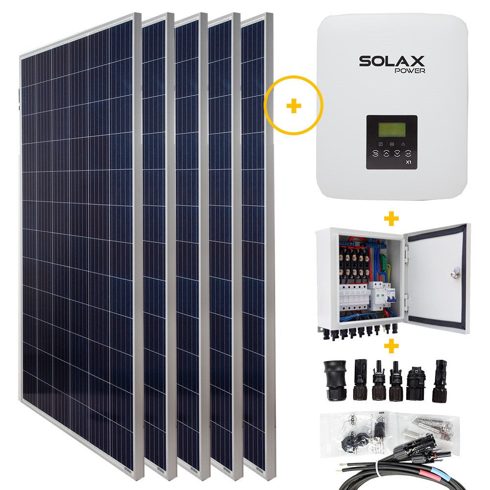 Kit Autoconsumo 10KW Trifásico con Conexión a Red Solax