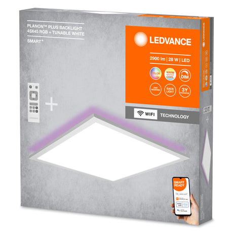 Plafón LED Ledvance "Smart"   28W 2000Lm 3000…6500K 110º IP20 Regulable