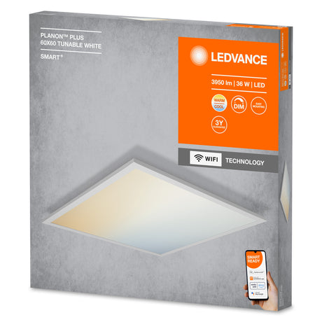 Plafón LED Ledvance "Smart"   36W 3000Lm 3000…6500K 110º IP20 Regulable