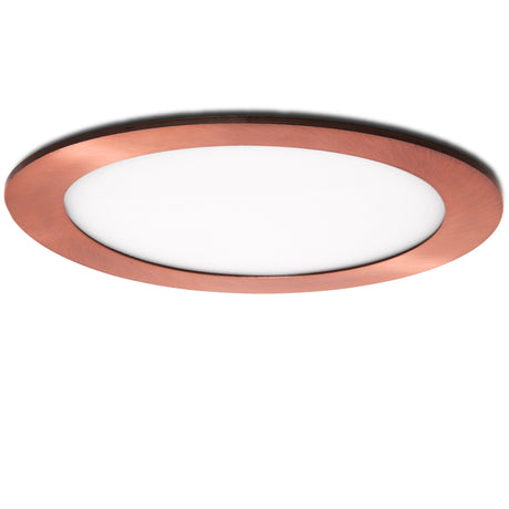 Placa de LEDs Circular Ø225Mm 18W 1300Lm 50.000H Bronce