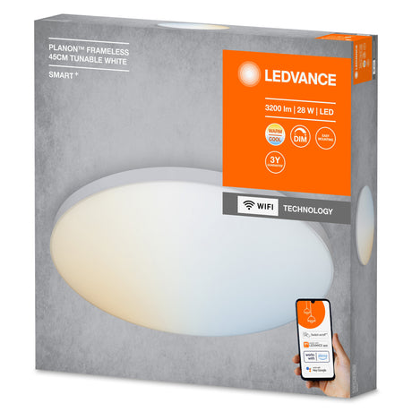Plafón LED Ledvance  "Smart"   28W 2700Lm 3000…6500K 110º IP20 Regulable