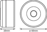 Plafón LED LEDVANCE 0,45W 32Lm 4000K 120 °  Regulable IP20