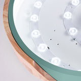 Plafón LED Circular Superficie Bicolor  "Esmeralda" 18W 1800LM Temperatura Color Ajustable