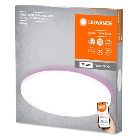 Plafón LED Ledvance "Smart"   25W 2000Lm 2700…6500K 110º IP20 Regulable