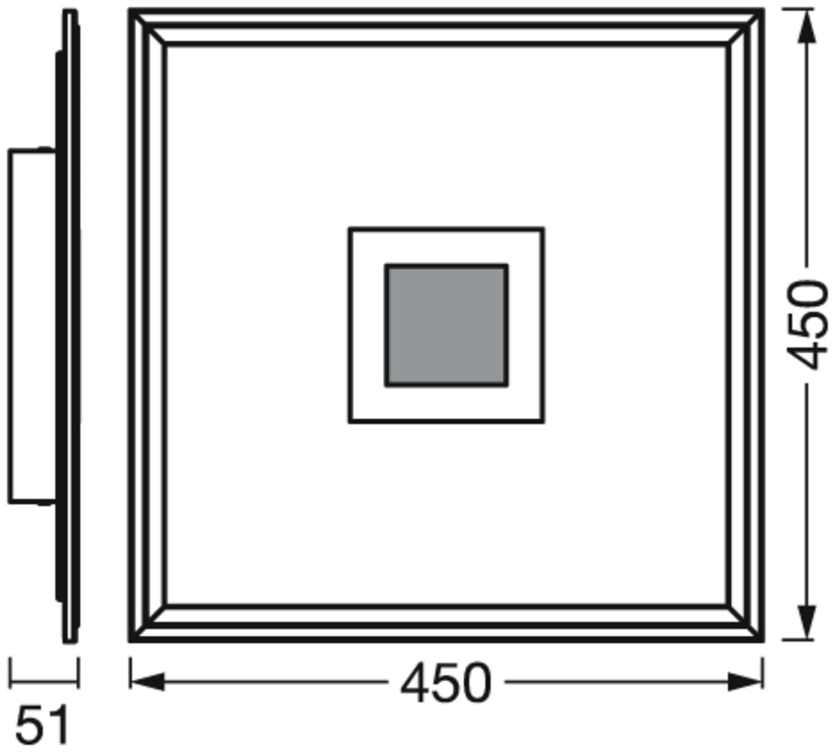 Plafón LED Ledvance "Smart"   24W 1550Lm 2700…6500K 120º IP20 Regulable