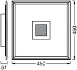 Plafón LED Ledvance "Smart"   24W 1550Lm 2700…6500K 120º IP20 Regulable