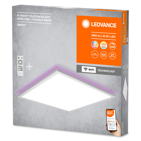 Plafón LED Ledvance "Smart"   40W 3000Lm 3000…6500K 110º IP20 Regulable
