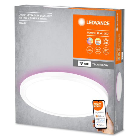 Plafón LED Ledvance "Smart"   19W 1140Lm 2700…6500K 110º IP20 Regulable