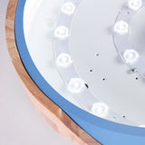 Plafón LED Circular Superficie Bicolor  "Chelsea" 18W 1800LM Temperatura Color Ajustable