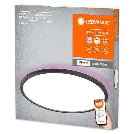 Plafón LED Ledvance "Smart"   25W 1870Lm 2700…6500K 110º IP20 Regulable