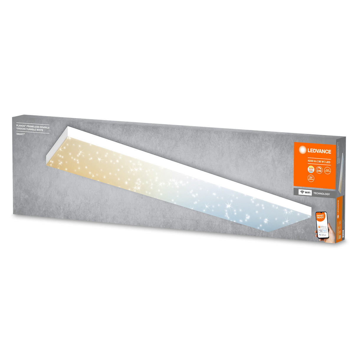 Plafón LED Ledvance "Smart"   38W 2300Lm 3000…6500K  IP20 Regulable
