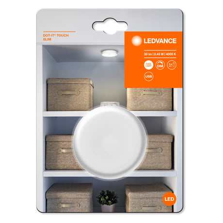 Plafón LED LEDVANCE 0,45W 32Lm 4000K  Regulable IP20