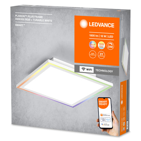Plafón LED Ledvance "Smart"   18W 1300Lm 2700…6500K 120º IP20 Regulable