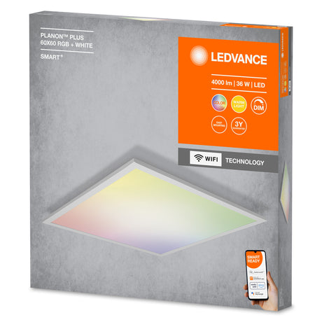 Plafón LED Ledvance "Smart"   36W 3200Lm 3000K 110º IP20 Regulable