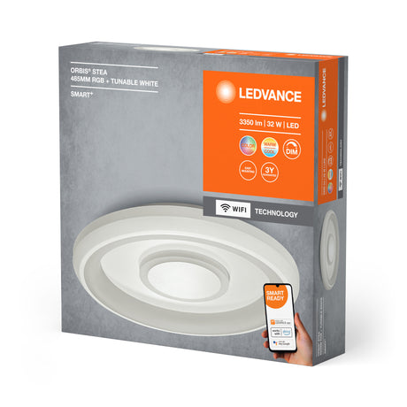 Plafón LED Ledvance "Smart"   32W 1950Lm 2700…6500K 110º IP20 Regulable