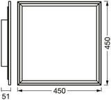Plafón LED Ledvance "Smart"   24W 1750Lm 2700…6500K 120º IP20 Regulable