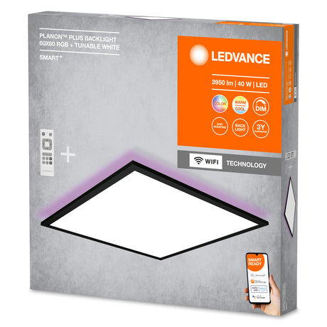 Plafón LED Ledvance "Smart"   40W 2700Lm 3000…6500K 110º IP20 Regulable