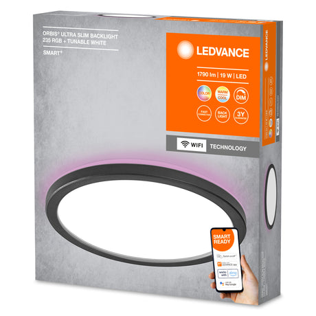 Plafón LED Ledvance "Smart"   19W 1070Lm 2700…6500K 110º IP20 Regulable
