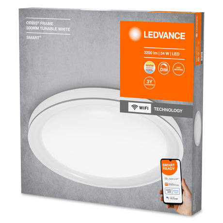 Plafón LED Ledvance "Smart"   34W 3200Lm 3000…6500K 138º IP20 Regulable