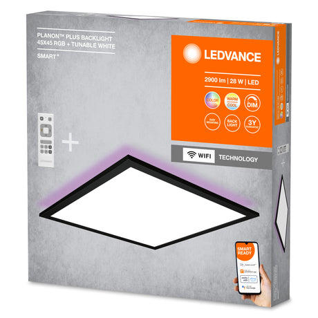 Plafón LED Ledvance "Smart"   28W 1800Lm 3000…6500K 110º IP20 Regulable