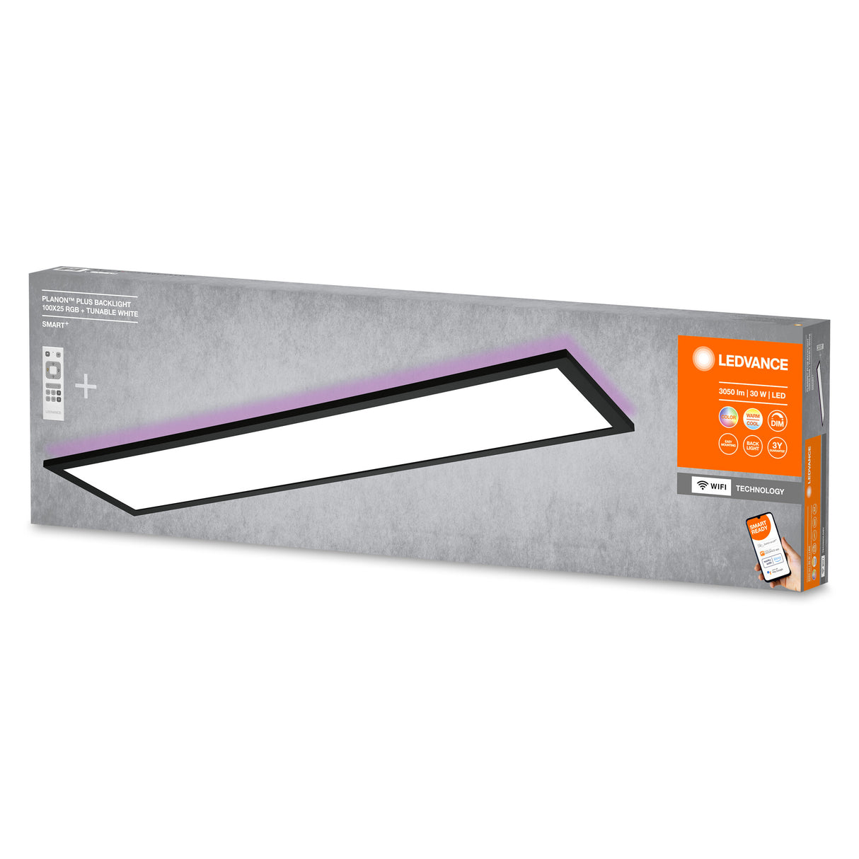 Plafón LED Ledvance "Smart"   30W 1700Lm 3000…6500K 110º IP20 Regulable