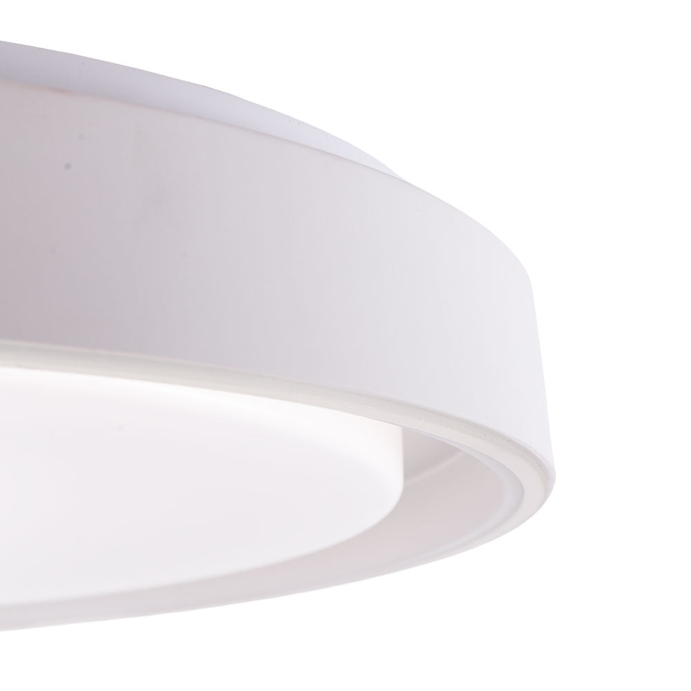 Plafón LED 27W 2.700Lm Redondo BiColor "Sara" CCT Seleccionable 40.000H [HO-CCT-LED03]