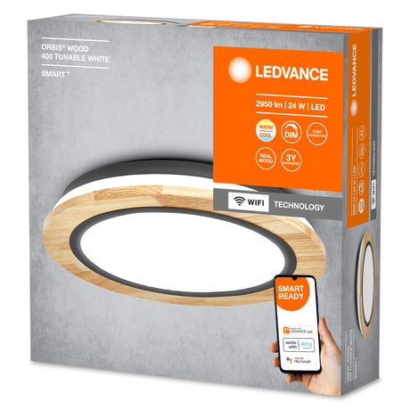 Plafón LED Ledvance "Smart"   24W 1250Lm 2700…6500K 360º IP20 Regulable