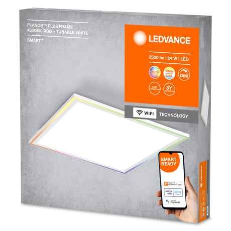Plafón LED Ledvance "Smart"   24W 1750Lm 2700…6500K 120º IP20 Regulable