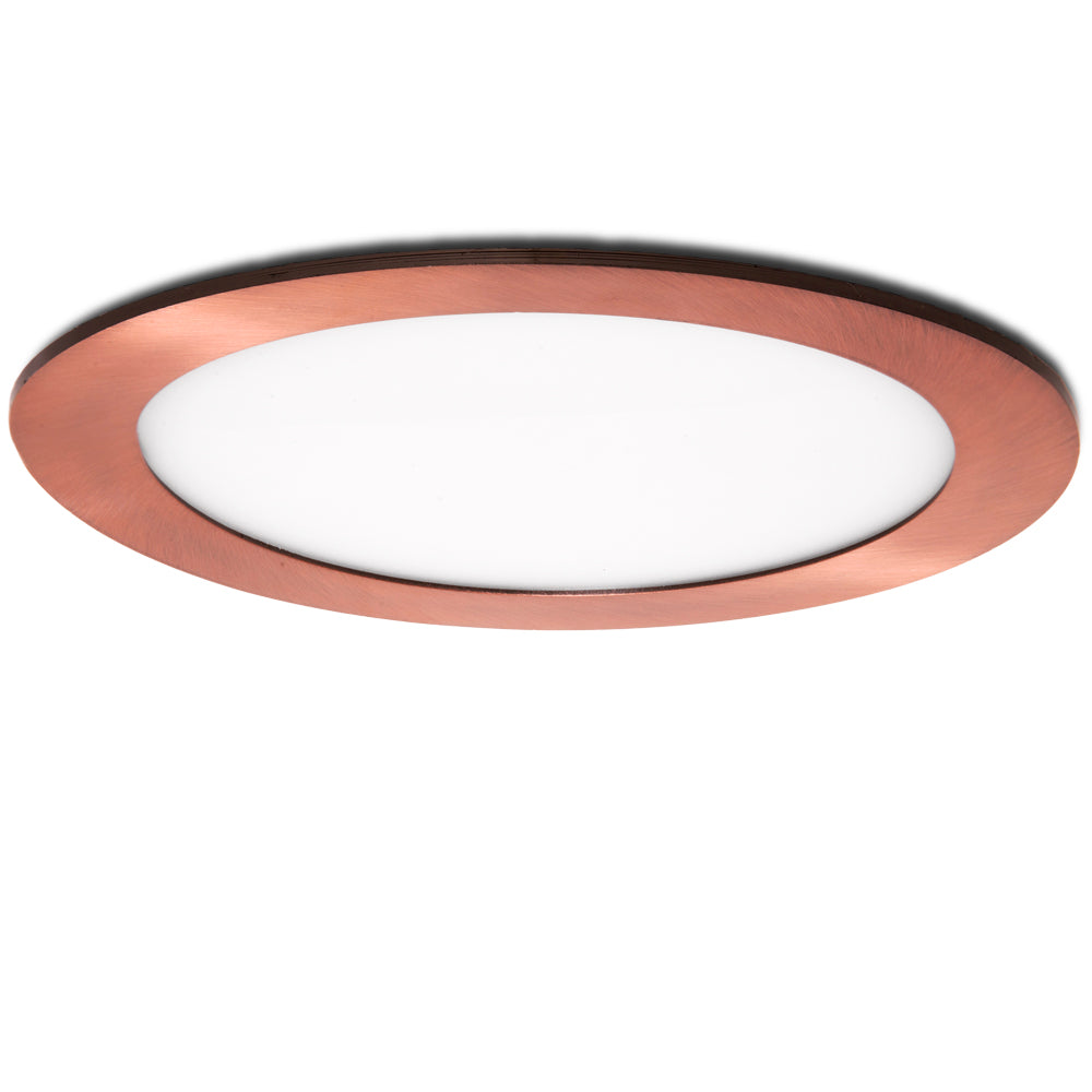 Placa de LEDs Circular Ø170Mm 12W 860Lm 50.000H Bronce