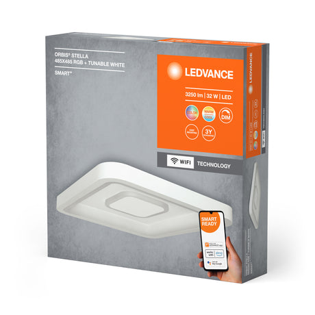 Plafón LED Ledvance "Smart"   32W 1800Lm 2700…6500K 110º IP20 Regulable