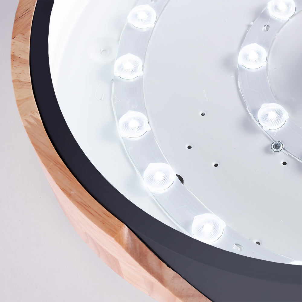 Plafón LED Circular Superficie Bicolor  "Addilyn" 18W 1800LM Temperatura Color Ajustable