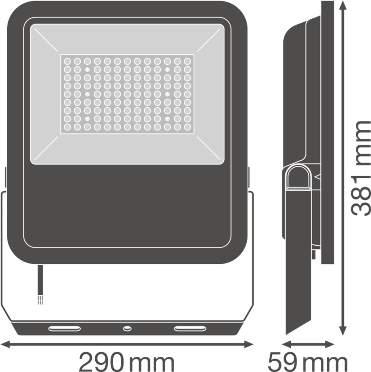 Foco Proyector LED Ledvance   72W 10000Lm 4000K 48 x 92º IP65