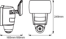 Foco Proyector LED Ledvance "Smart"   24W 1800Lm 3000K 120º IP44 Regulable