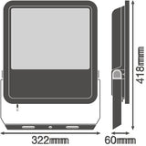 Foco Proyector LED Ledvance   165W 20000Lm 4000K 100 x 100º IP65