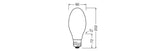 Bombilla LED LEDVANCE E40 38W 5400Lm 2700K 360º IP65