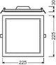 Downlight LED LEDVANCE   18W 1530Lm 6500K 120º IP20