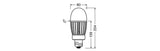 Bombilla LED OSRAM E40 41W 6000Lm 4000K 360º IP65