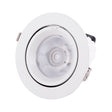 Foco Downlight LED 30W 3000Lm 4000ºK Circular Orientable 30.000H [HO-COB-C-OR-30W-W]