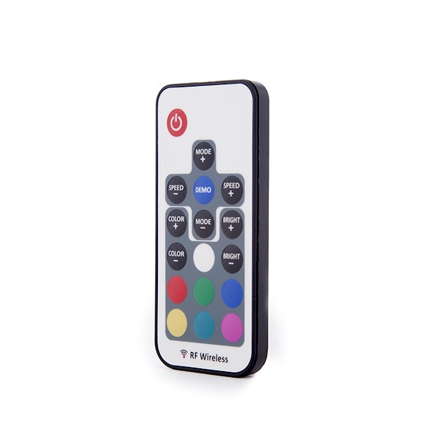 Mini RF Controller for RGB LED Strips with Remote  5-24VDC to 144W