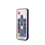 Mini RF Controller for RGB LED Strips with Remote  5-24VDC to 144W