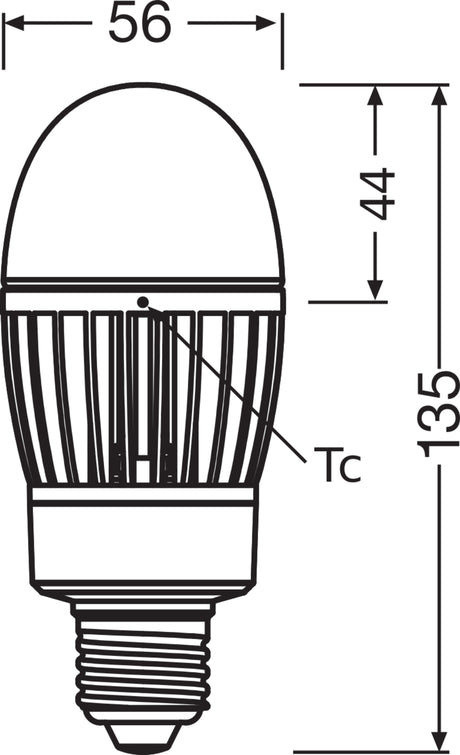 Bombilla LED OSRAM E27 14,5W 1800Lm 2700K 360º IP65