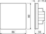 Controlador LEDVANCE  EC  LC RF Panel Táctil TW